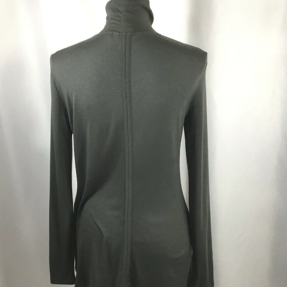 Athleta Threadlight Turtleneck Tunic Women's Size XS Lightweight Knit Olive - Picture 5 of 9